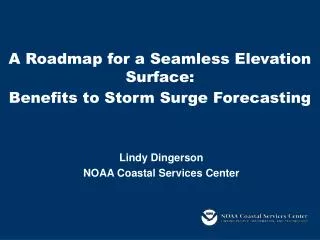 A Roadmap for a Seamless Elevation Surface: Benefits to Storm Surge Forecasting