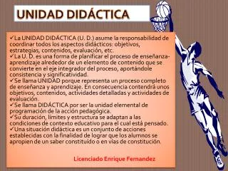 unidad did ctica