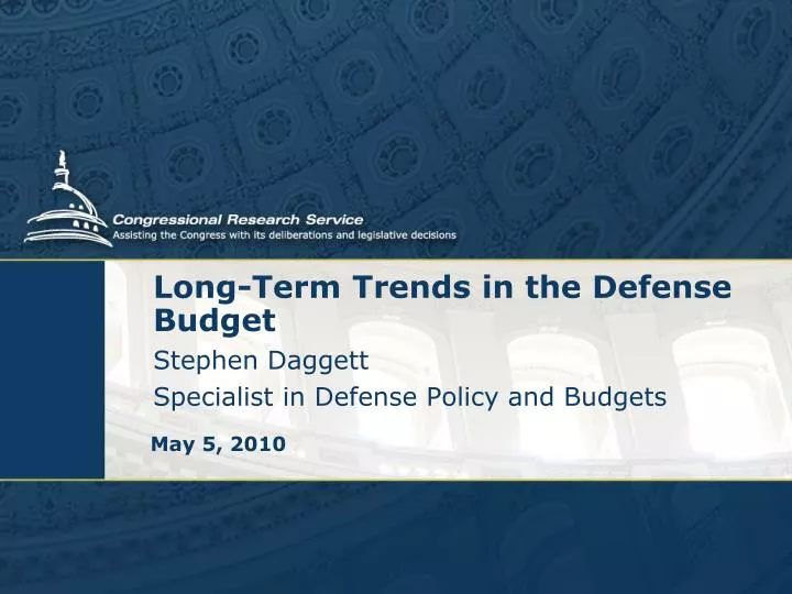 long term trends in the defense budget
