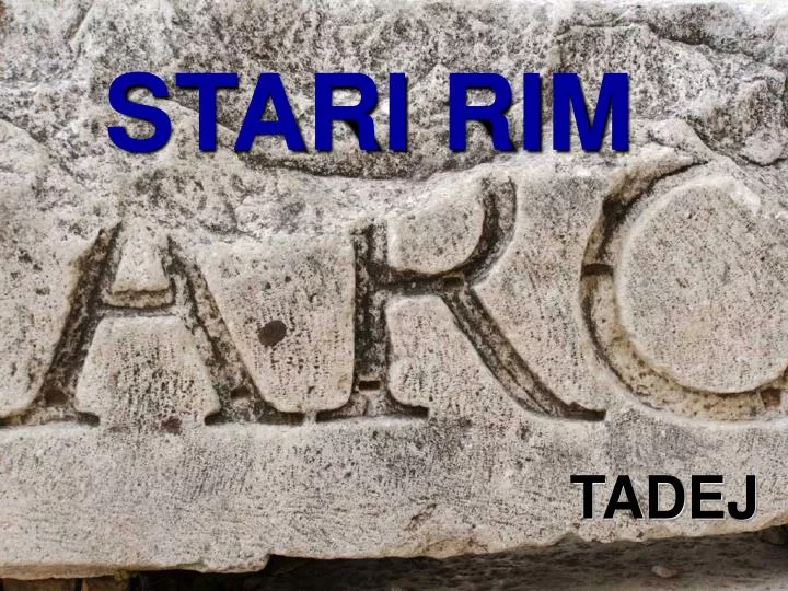 stari rim