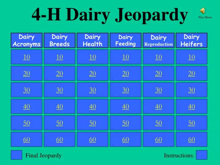 4 h dairy jeopardy