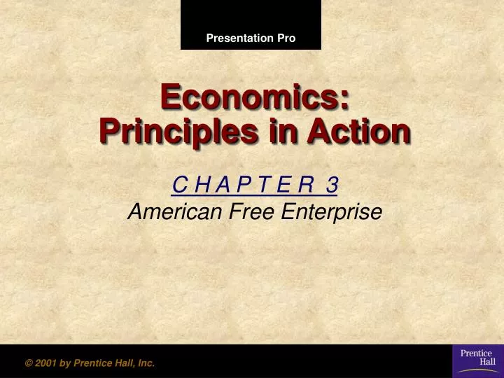 economics principles in action