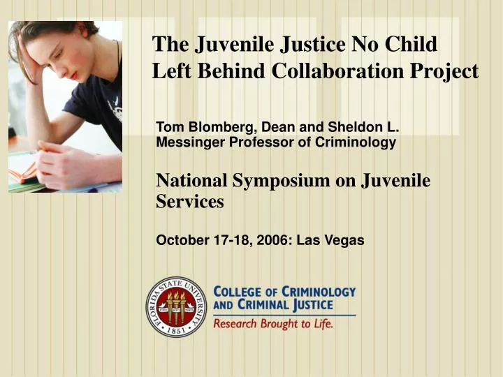 the juvenile justice no child left behind collaboration project