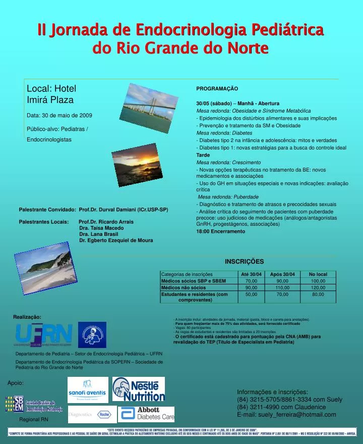 ii jornada de endocrinologia pedi trica do rio grande do norte