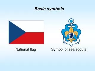 Symbol of sea scouts