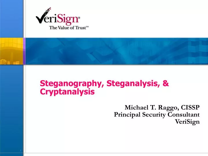 steganography steganalysis cryptanalysis