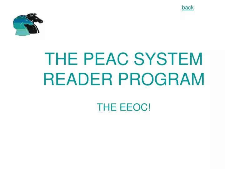 the peac system reader program the eeoc
