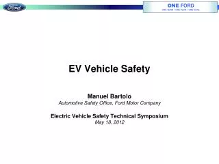 EV Vehicle Safety