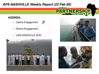 APS NASHVILLE Weekly Report (22 Feb 09)
