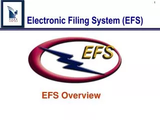 Electronic Filing System (EFS)