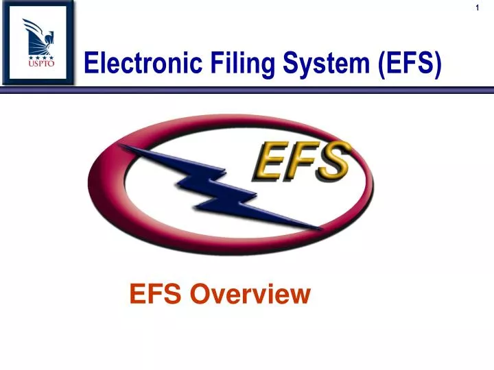 electronic filing system efs