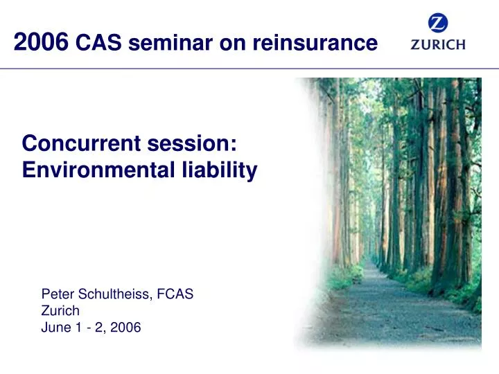 concurrent session environmental liability