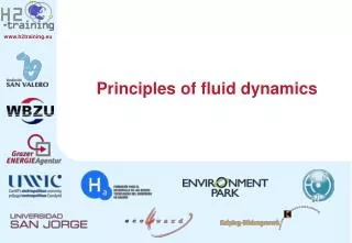 Principles of fluid dynamics