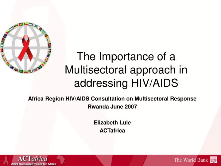 the importance of a multisectoral approach in addressing hiv aids