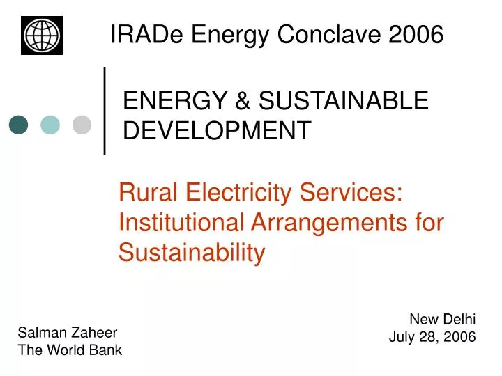 energy sustainable development