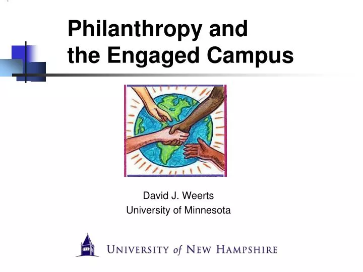 philanthropy and the engaged campus