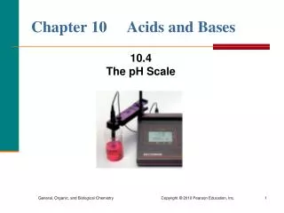 Chapter 10 Acids and Bases