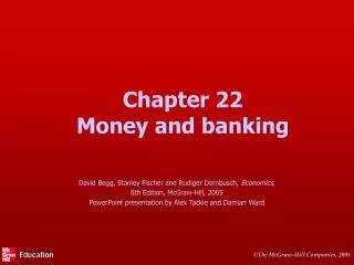 Chapter 22 Money and banking