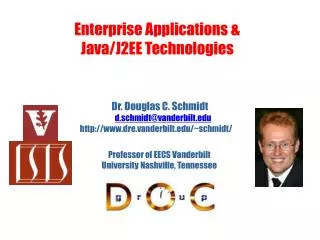 Enterprise Applications &amp; Java/J2EE Technologies