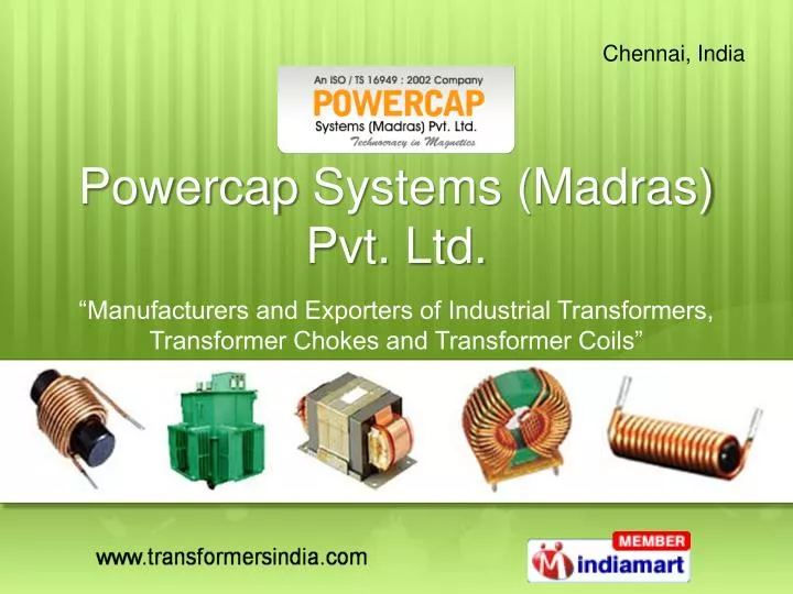 powercap systems madras pvt ltd
