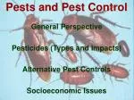 Pest Control and Pesticides: A Comprehensive Overview - slide 1
