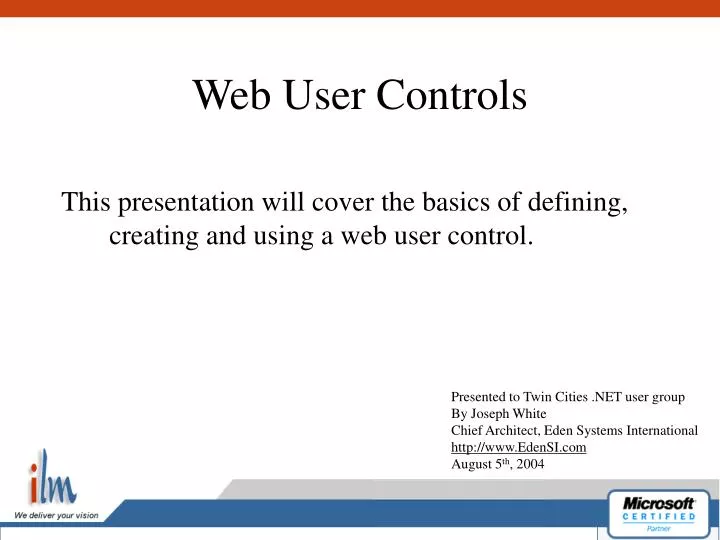 web user controls