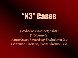 “K3” Cases
