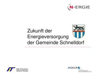 Zukunft der Energieversorgung der Gemeinde Schnelldorf