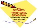 ELIZABETH TRADITIONAL ELEMENTARY - slide 1