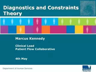 Diagnostics and Constraints Theory