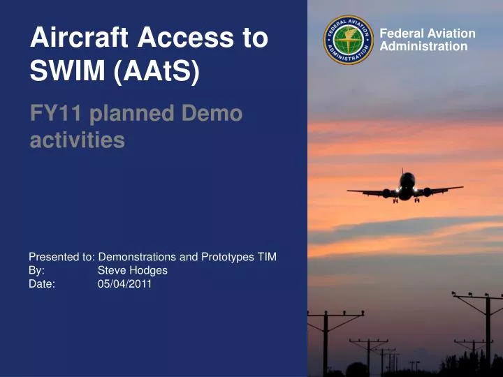 aircraft access to swim aats