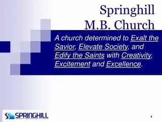 Springhill M.B. Church