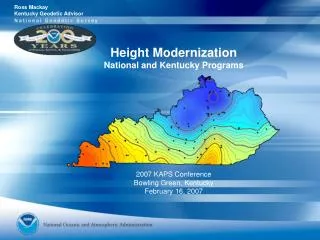 Height Modernization National and Kentucky Programs