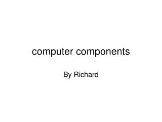 computer components