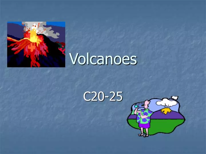 volcanoes