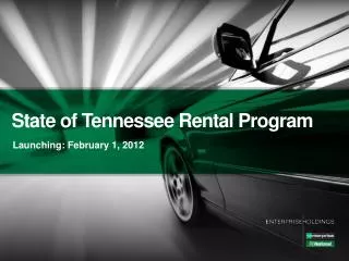 State of Tennessee Rental Program