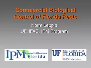 Commercial Biological Control of Florida Pests