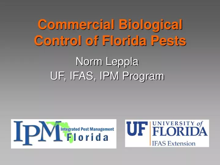 commercial biological control of florida pests