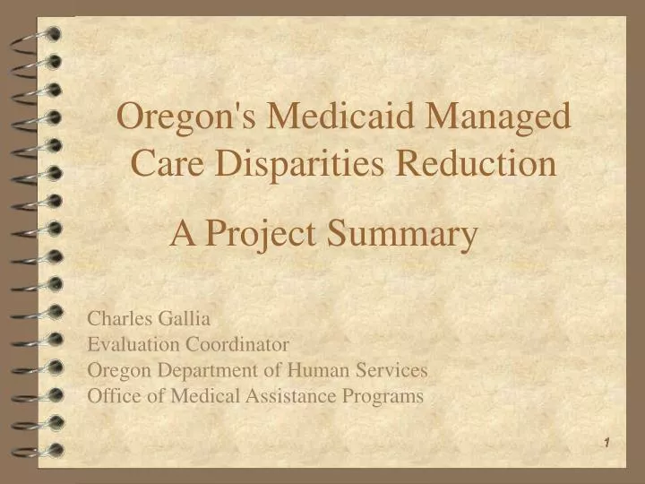 oregon s medicaid managed care disparities reduction