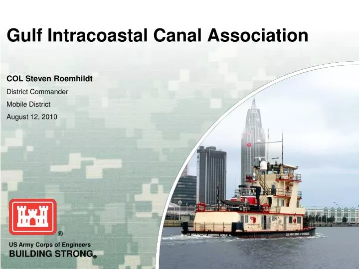 gulf intracoastal canal association