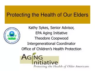 Protecting the Health of Our Elders