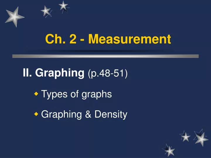 ch 2 measurement
