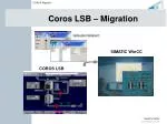 Coros LSB – Migration - slide 1