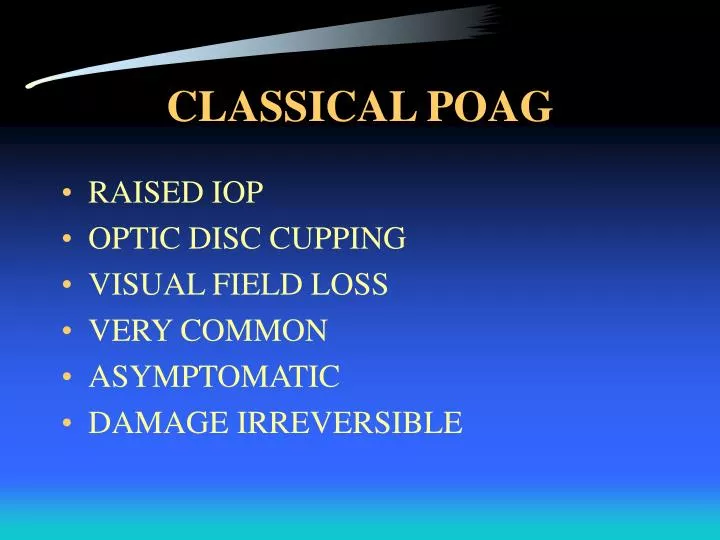 classical poag