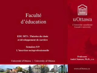 facult d ducation