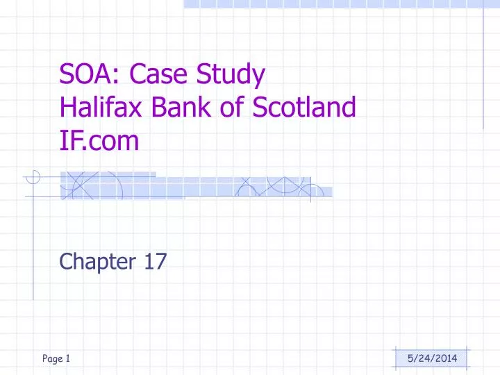 soa case study halifax bank of scotland if com
