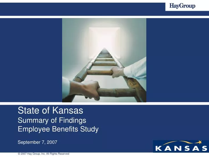 state of kansas summary of findings employee benefits study