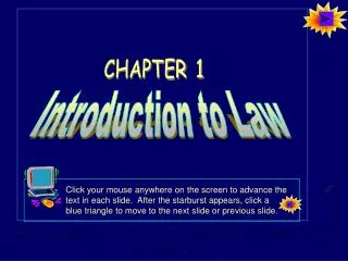 Introduction to Law