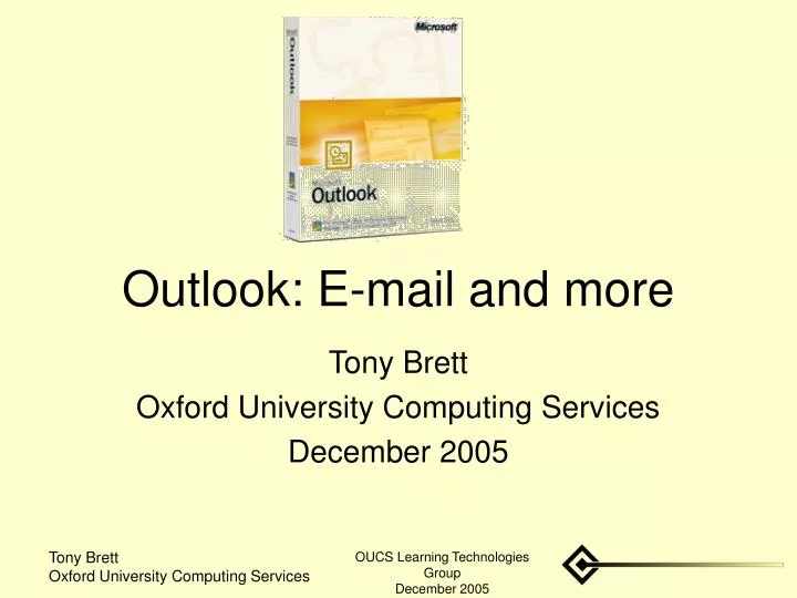 outlook e mail and more