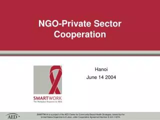 NGO-Private Sector Cooperation